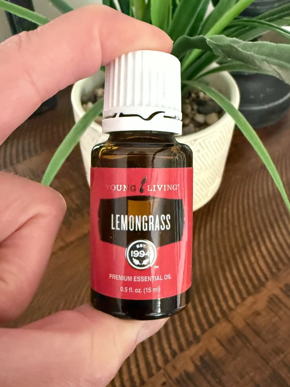 Young Living Lemongrass essential oil 15ml bottle